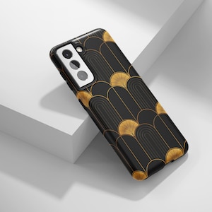Art Deco Phone Case: Retro Design, Drop Protection for iPhone, Samsung, Huawei, Google Pixel, XiaoMi Mobile Phones