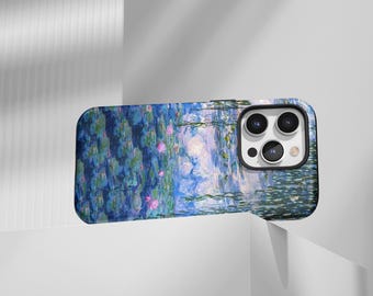 Funda para teléfono con los Nenúfares de Monet: arte impresionista para iPhone, Samsung y Pixel