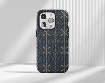 Art Deco Geometric Pattern Phone Case for iPhone, Samsung, Huawei, Google Pixel, XiaoMi Mobile Phones
