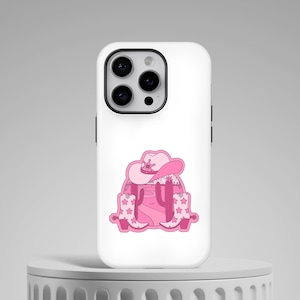 Pink Aesthetic Phone Case Cowgirl Boots Cover for iPhone 16 15 14 13 12 11 X Pro Max, Ultra, Pro, Samsung, Huawei, Pixel, XiaoMi, Magsafe