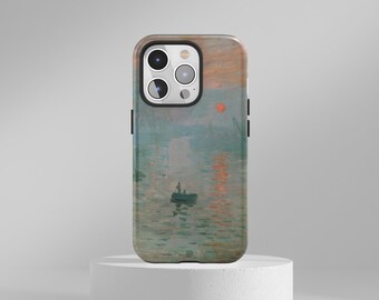 Monet Impression Sunrise Phone Case: Artistic Fine Art for iPhone, Samsung, Huawei, Google Pixel, XiaoMi Mobile Phones