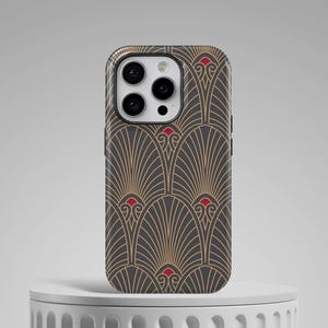 Gatsby Phone Case Art Deco Cover for iPhone 16 15 14 13 12 Pro Max, Ultra, Pro, Samsung, Huawei, Google Pixel, XiaoMi  Magsafe