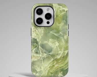グリーンティント ラグジュアリー フォンケース マーブル 美的カバー iPhone 16 15 14 13 12 Pro Max、Ultra、Pro、Samsung、Huawei、Pixel、XiaoMi Magsafe対応