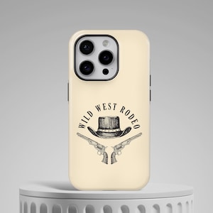 Beige Rodeo Phone Case Wild West Cover for iPhone 16 15 14 13 12 11 X Pro Max, Ultra, Pro, Samsung, Huawei, Pixel, XiaoMi, Magsafe