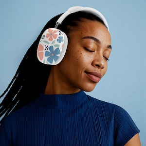 Abstract Flowers Airpod Max Case Spring Cover Airpod Max Airpod Max Accessories Aesthetic Airpods Max Headphone Case