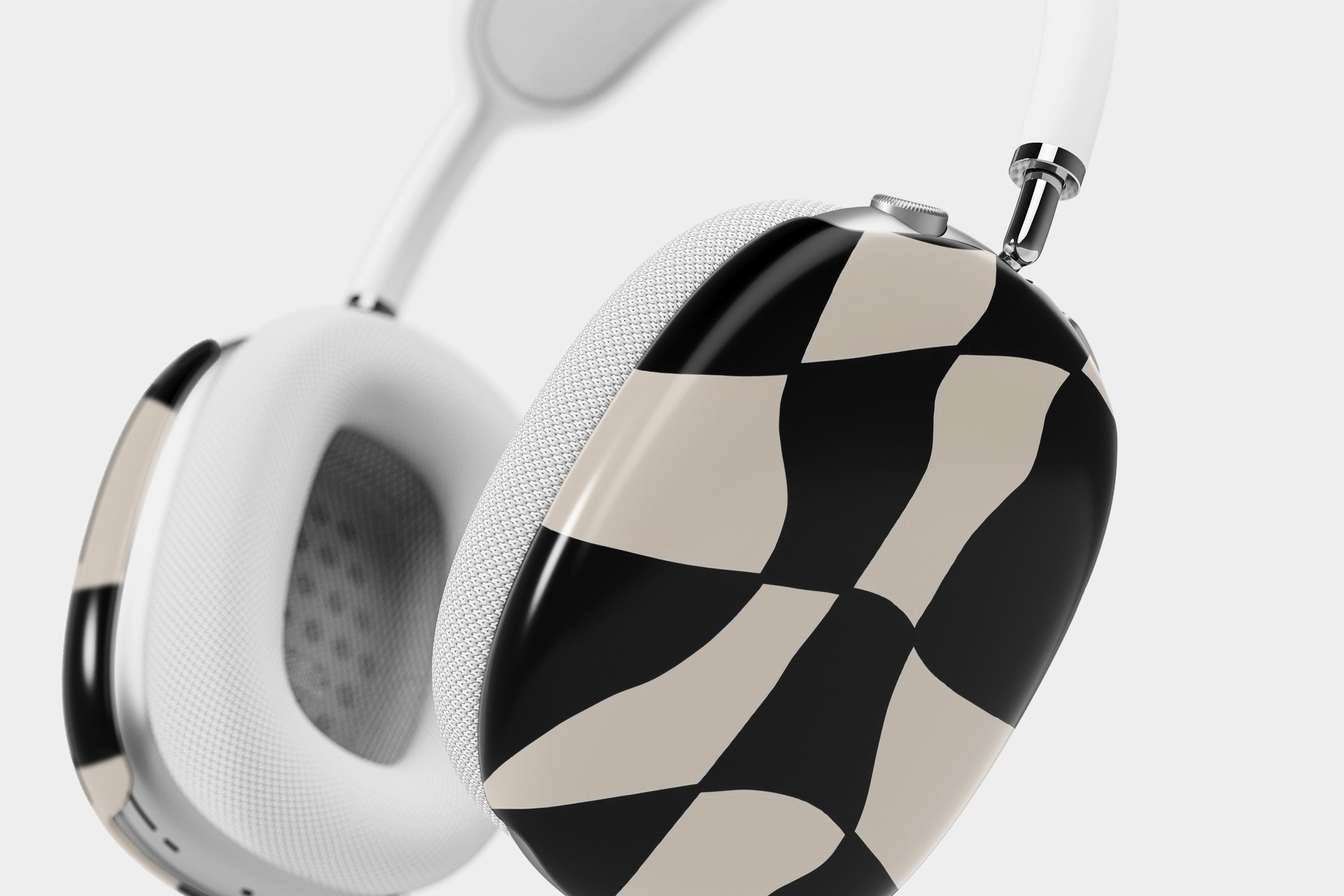 Airpod Max Shell Retro Wavy Checkered AirPod Max Case: Protective Hard Shell - Etsy