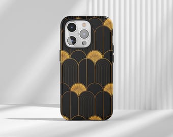 Retro Phone Case Art Deco Cover for iPhone 16 15 14 13 12 11 Pro Max, X, XS, Ultra, Pro, Samsung, Huawei, Google Pixel, XiaoMi  Magsafe