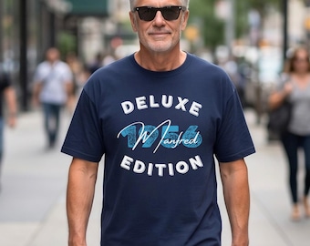 Personalized 70th Birthday T-Shirt for Men, Deluxe Edition, Vintage 1956, Dad, Grandpa, Husband Gift Idea, Original