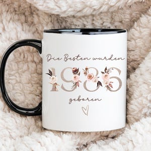 Geburtstagsgeschenk für sie zum 40. Geburtstag – Personalisierte Kaffeetasse Frau, zeitlose Geschenkidee für Freundin & Familie 40 Tasse Tee