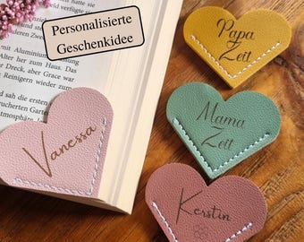 Personalized bookmark, gift for girlfriend, colleague, sister, small thank you gifts, teacher, book, first day of school, birthday, mom