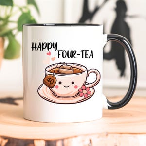 Lustiges Geschenk zum 40. Geburtstag Frau, Witzige Tasse 40ter Frauen, humorvolles Geburtstagsgeschenk für Freundin, kreative Geschenkidee
