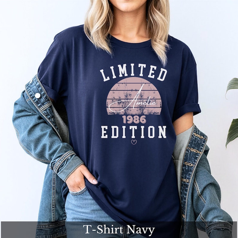40 Geburtstag Frau T Shirt – Geburtstagsgeschenk für Sie | Geschenk 40. Geburtstag Frauen Tshirt für Schwester