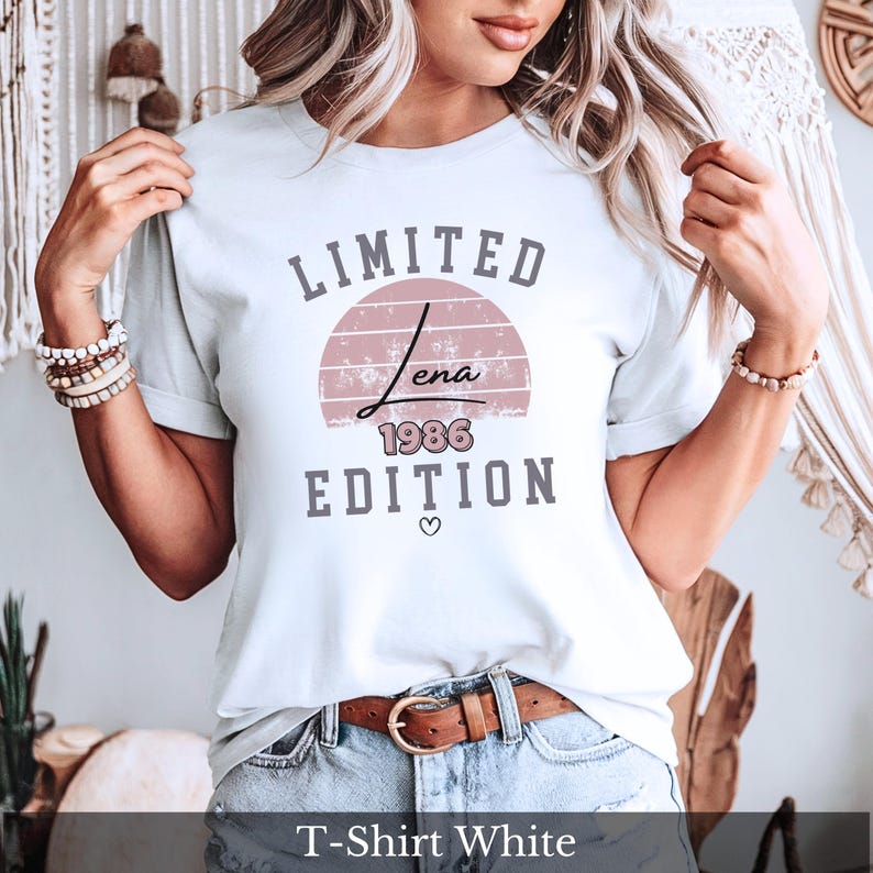 40 Geburtstag Frau T Shirt – Geburtstagsgeschenk für Sie | Geschenk 40. Geburtstag Frauen Tshirt für Schwester