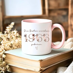 60 Geburtstag Frau Tasse, Geburtstagsgeschenk zum 60 für Frauen, personalisierte Kaffeetasse mit Name, liebevolle Geschenkidee Freundin Mama