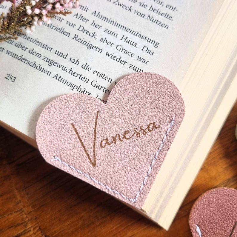 Lesezeichen personalisiert Geschenk Freundin Kollegin Geschenk Schwester kleine Danke Geschenke Erzieherin Buch Einschulung Geburtstag Mama