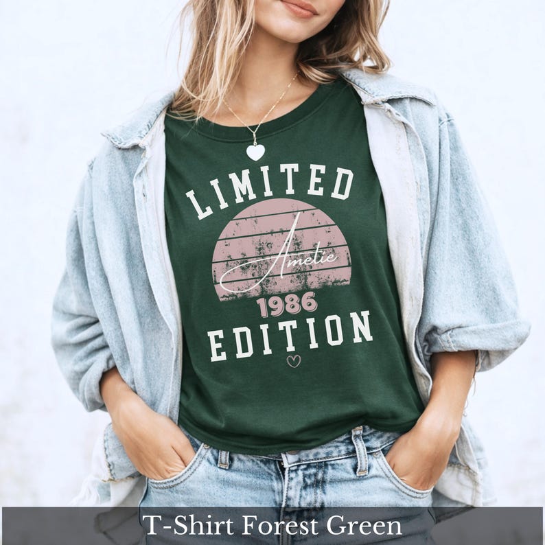 40 Geburtstag Frau T Shirt – Geburtstagsgeschenk für Sie | Geschenk 40. Geburtstag Frauen Tshirt für Schwester