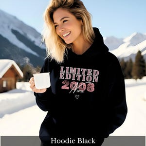 18th Birthday Hoodie – Gift for Daughter – Personalized Name and Year – Hooded Sweatshirt for Teenagers – Birthday Gift image 16