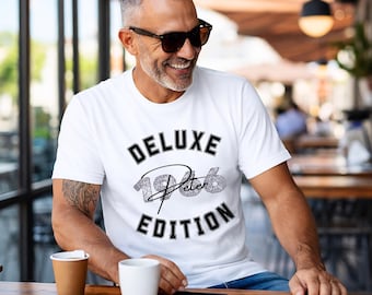 Regali per il 60° compleanno di un uomo – Maglietta da uomo per un compleanno importante, maglietta di compleanno personalizzata, idea regalo per uomo