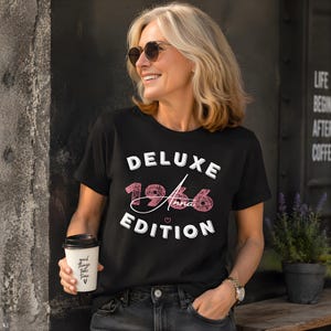 Gift for a woman's 60th birthday – 60th birthday woman's T-shirt, personalized women's shirt as a special gift idea
