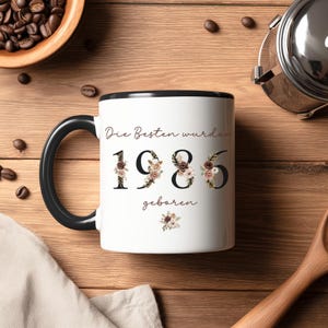 Birthday gift for her on her 40th birthday – Personalized coffee mug for women, timeless gift idea for girlfriend + family colleagues image 10