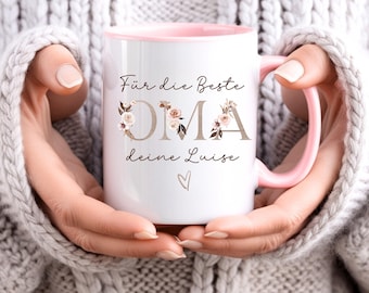 Mug Gift Grandma Personalized Name Coffee Mug Gift Best Grandma Birthday Gift Grandma Birthday Gift Personalized Mug Grandma