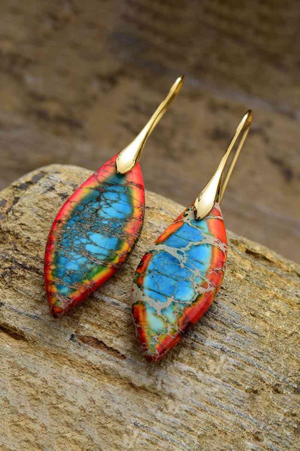 Colorful Stone Earrings