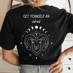 Get Yourself an Aries t-shirt, zodiac t-shirt, Gifts brother, gifts dad, birthday gift, gift for dad, zodiac shirt, aries shirt, horoscope