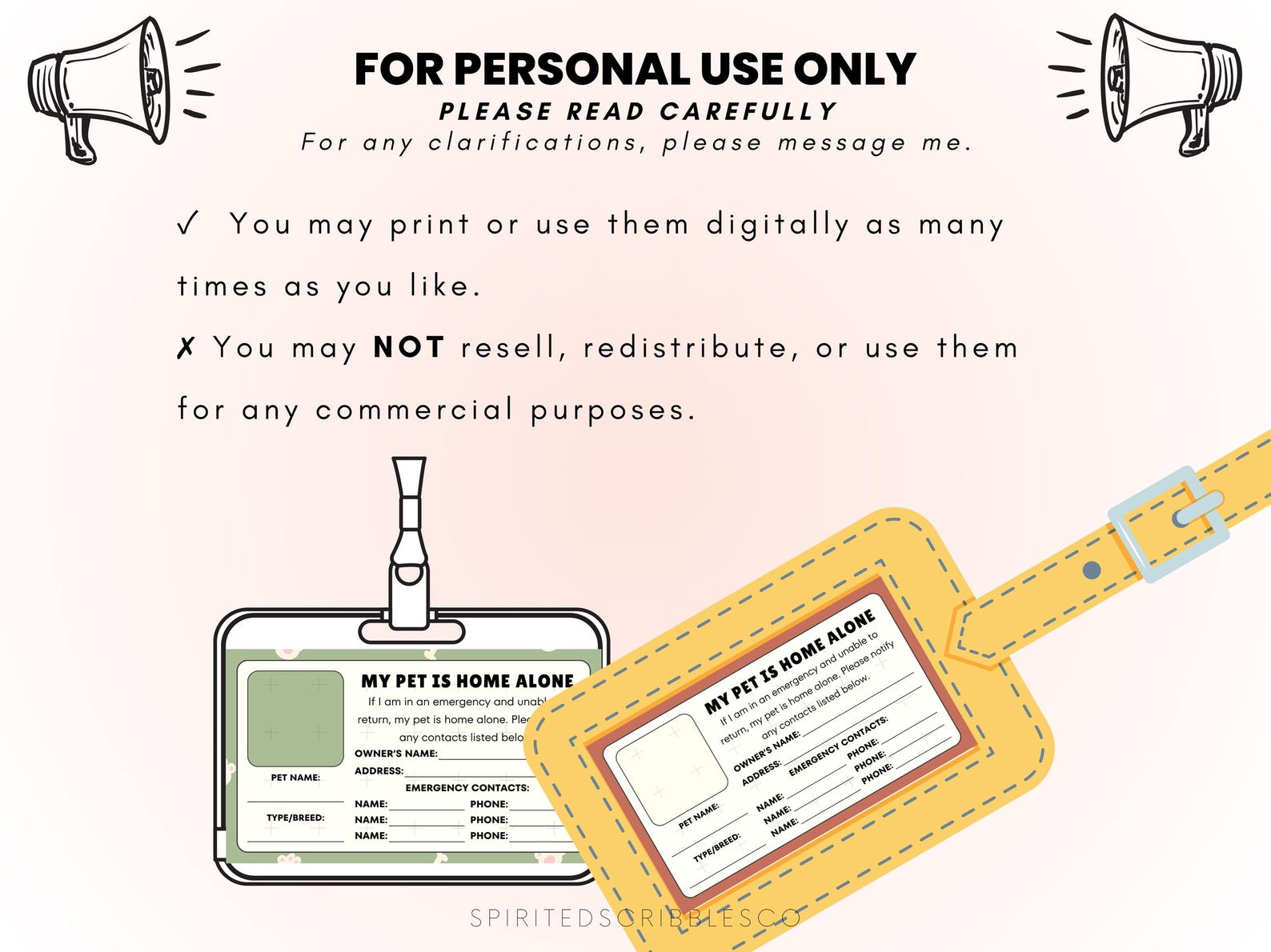 Emergency Home Alone Pet Chip Pet Inside Sticker Save Our Cat/Dog Pets In A Fire - Foto 5