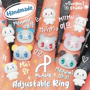 PLAVE MMMM ファンアートぬいぐるみ：手作りKポップアートドール