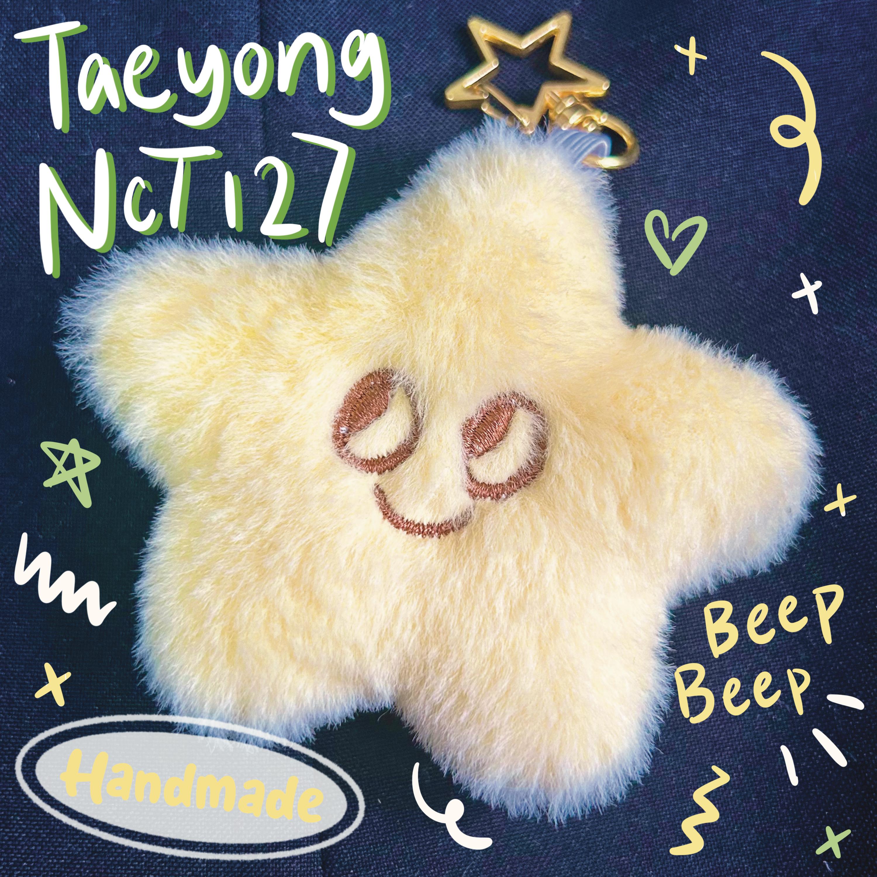 Handmade NCT 127 Starfish Plushie: KPOP Beep Beep Toy Keychain - Etsy