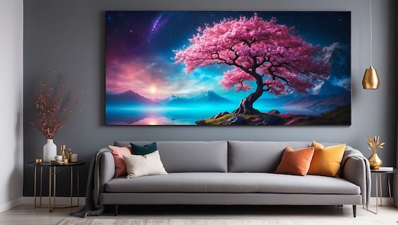 Fantasy Landscape - Cherry Blossom Tree - Beautiful Scenery
