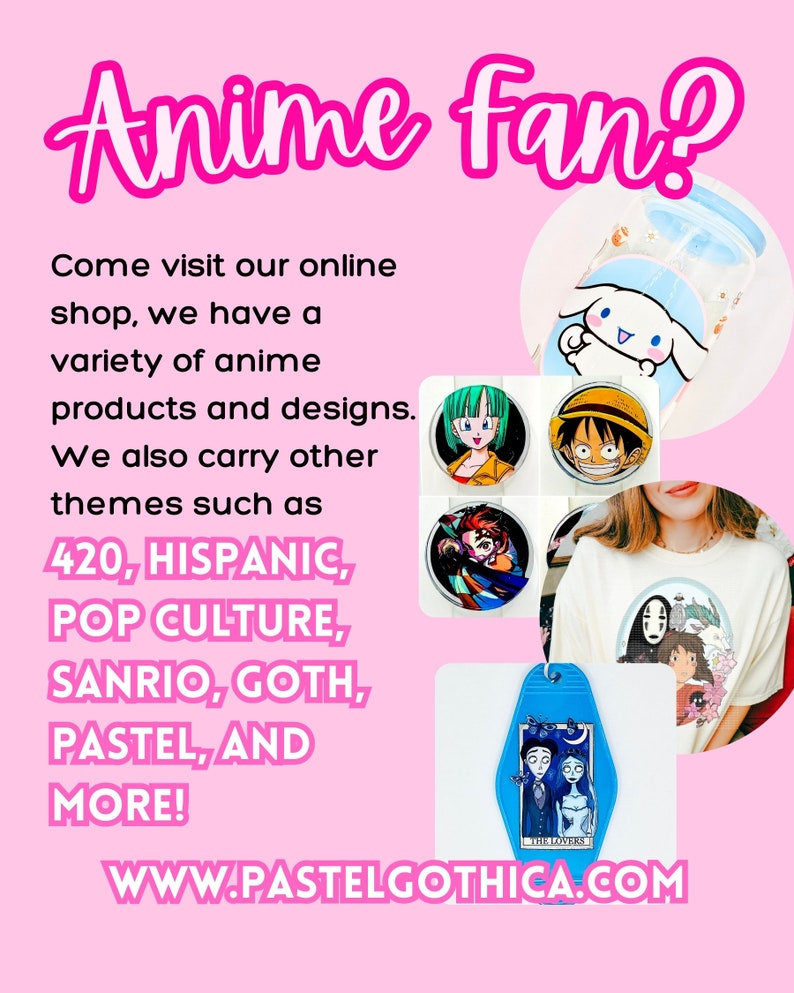 Kawaii Trendy Anime PNG Red Bow Girl Digital File Cute Girly Wrap for