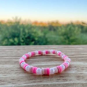 Ombre Pink Pearl Bracelet