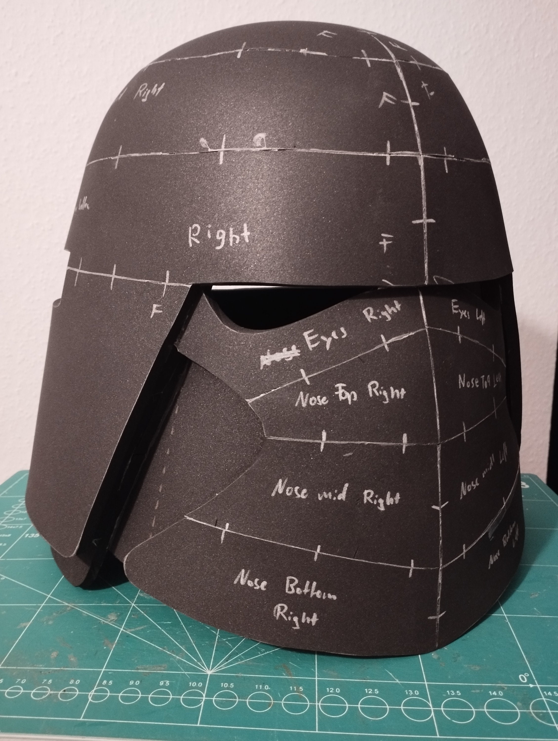 Galactic Marine Trooper Helmet EVA Foam Template - Etsy