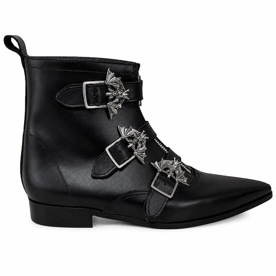 Jace - 3 Bat Winklepicker Boot - Etsy
