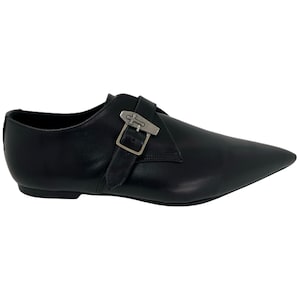 Frankie - Coffin Buckle Pike Shoe