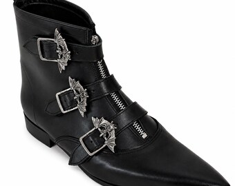 Jace - 3 Bat Winklepicker Boot - Etsy
