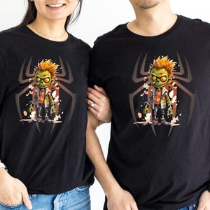 Creepy Undead Horror Monster Tshirt - Ideal T-Shirt for Horror Fans - Unique Gift Idea - Comic Zombie T-shirt - Vibrant Undead Tshirt