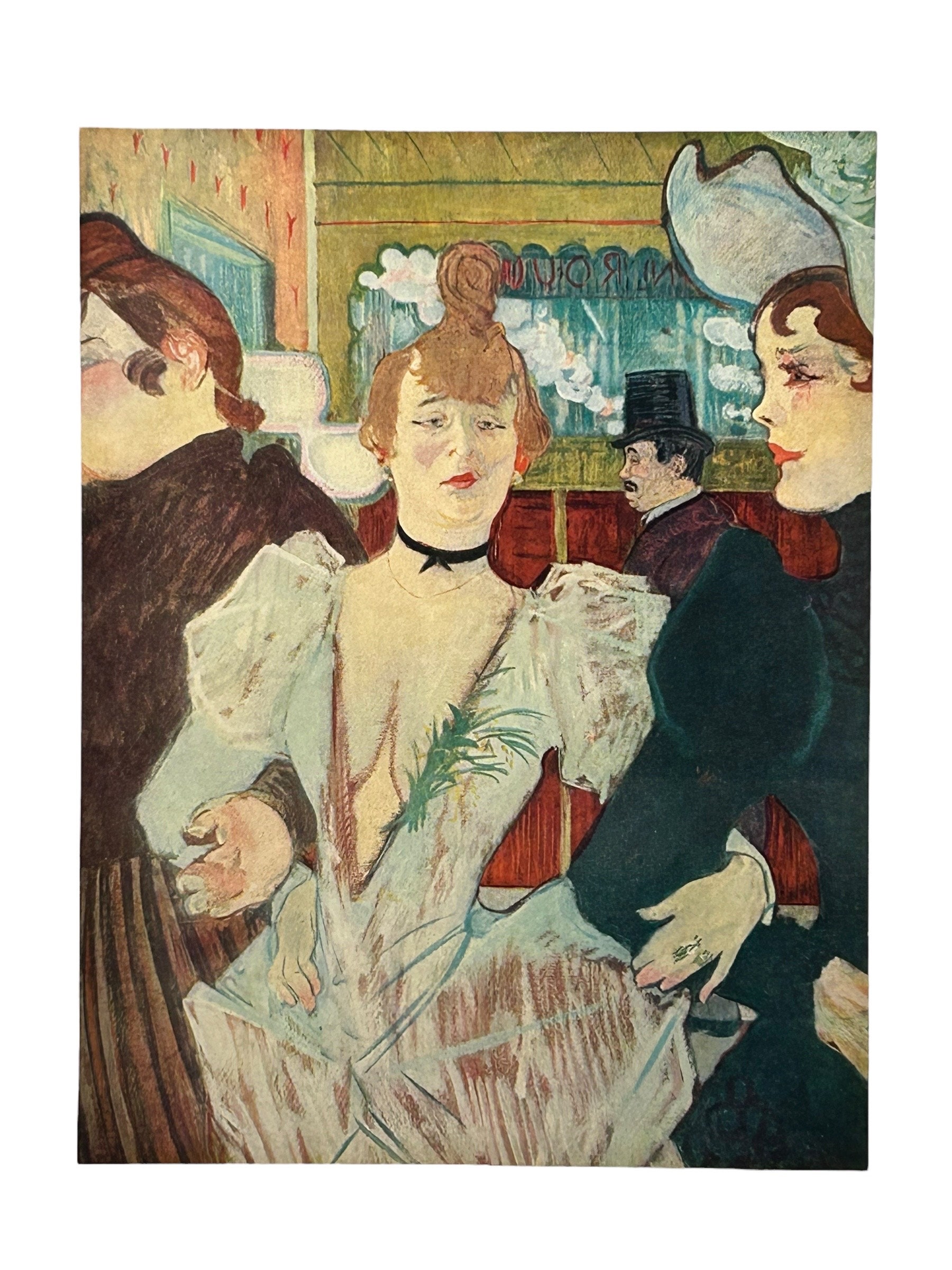 Vintage 1952 Toulouse-Lautrec Vintage 1952 Toulouse-Lautrec