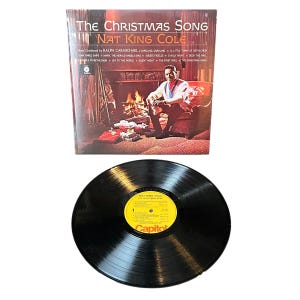 Nat King Cole The Christmas Song Vinyl LP Album Capitol Records Near Mint