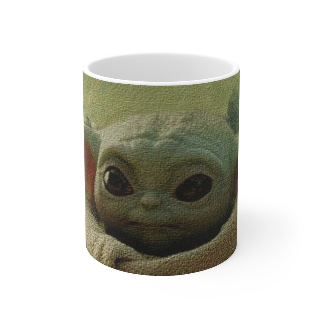 Star Wars Mandalorian Baby Yoda Cozy Mug Tea Mug Coffee Etsy