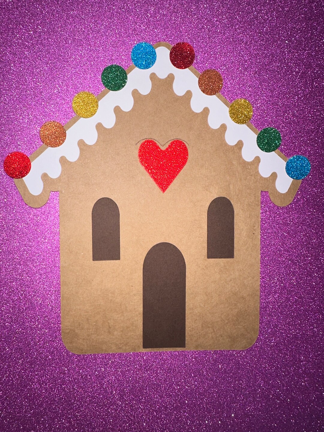 Gingerbread House Craft Kit Cardstock Paper Craft For Kids Kids gingerbread-house-craft-kit-cardstock-paper-craft-for-kids-kids