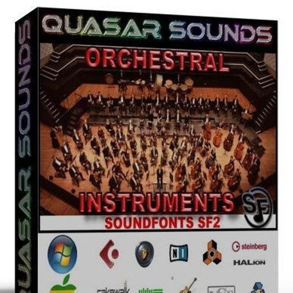 Orchestral Soundfonts Sf2 Music Production Sample Library for Audio Production