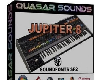 Bibliothèque d'échantillons de synthé Roland Jupiter 8 Soundfonts Sf2 Sons de synthétiseur analogique Soundfont