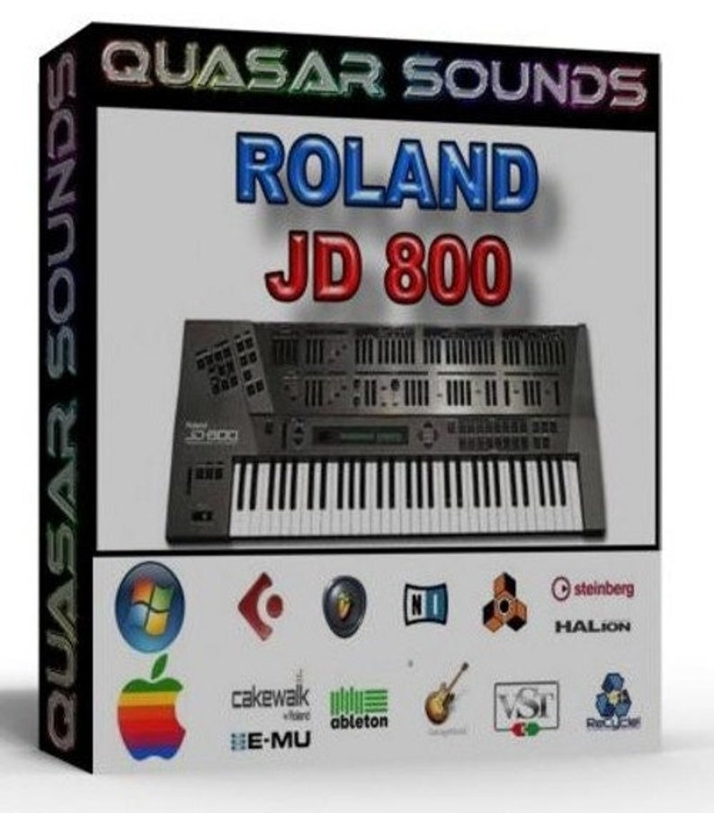 Roland Jd 800 Soundfonts Sf2 Synth Sample Library Synthesizer Sounds