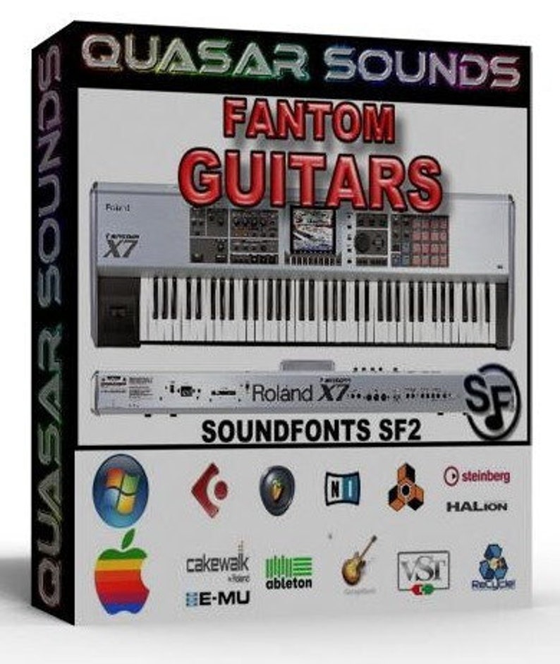Roland Fantom Guitars Soundfonts Sf2 Synth Sample Library Keyboard