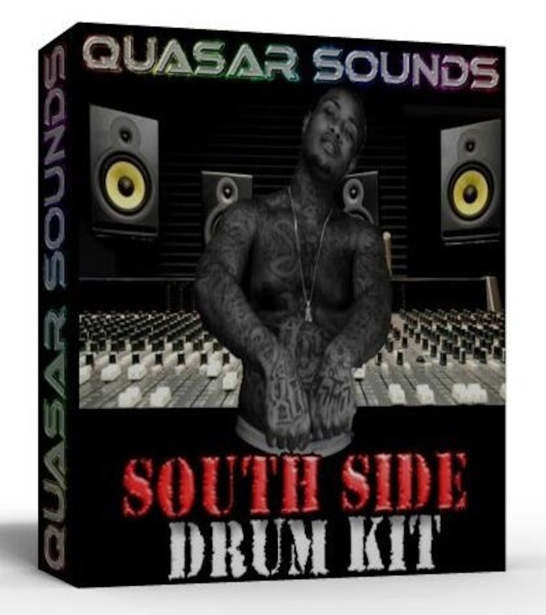 Southside Drum Kit 24 Bit Wave , 808 Mafia Drum Kit Trap Rap Drum Kit and Trap Sounds Samples