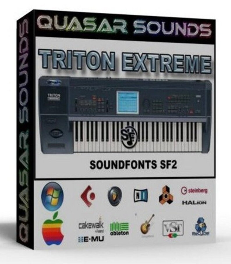 Triton Extreme Soundfonts Sf2 Synth Sample Library Synthesizer