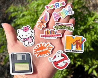 Pegatinas de nostalgia de los 80 Pegatinas de la infancia