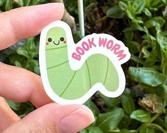 Sticker rat de bibliothèque : sticker Kindle amusant, sticker brillant imperméable